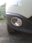 Nissan Qashqai 2007–2010 Pretmiglas lukturu uzlikas ar iedobi (2 gab., plastmasa) foto 5
