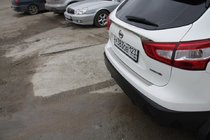 Nissan Qashqai 2014–2021 Aizmugurējā bufera uzlika OmsaLine (2014-2017, nerūsējošais tērauds) foto 2