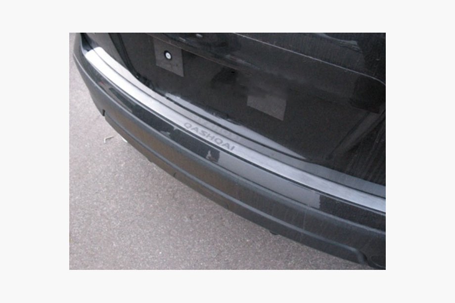 Nissan Qashqai 2007–2010 Aizmugurējā bampera uzlika Nataniko (nerūsējošais tērauds) Image