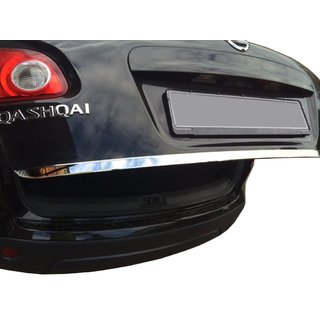 Bagāžnieka malas aizsarguzlika (nerūsējošais tērauds) Nissan Qashqai 2007–2010 foto 1