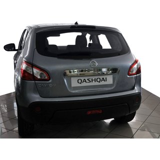 Uzliktnis virs numura zīmes (nerūsējošais tērauds) Nissan Qashqai 2010–2014 foto 1