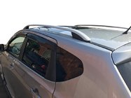 Nissan Qashqai 2007–2010 Jumta reliņi Skyport Grey foto 2