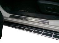 Nissan Qashqai 2014–2021 Sliekšņu uzlikas (Omsa, 4 gab., nerūsējošais tērauds) foto 3