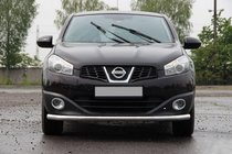 Nissan Qashqai 2010–2014 Priekšējais aizsargstienis ST008 (nerūsējošais tērauds) foto 1