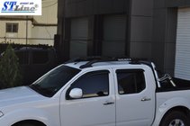 Nissan Navara/NP300 2016– Oriģinālie jumta reliņi (ar šķērssiju) foto 6