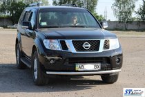 Nissan Pathfinder R51 2005–2014 Priekšējais aizsargstienis ST008-1 (nerūsējošais tērauds) foto 7