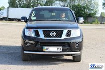 Nissan Pathfinder R51 2005–2014 Priekšējais aizsargstienis ST008-1 (nerūsējošais tērauds) foto 8