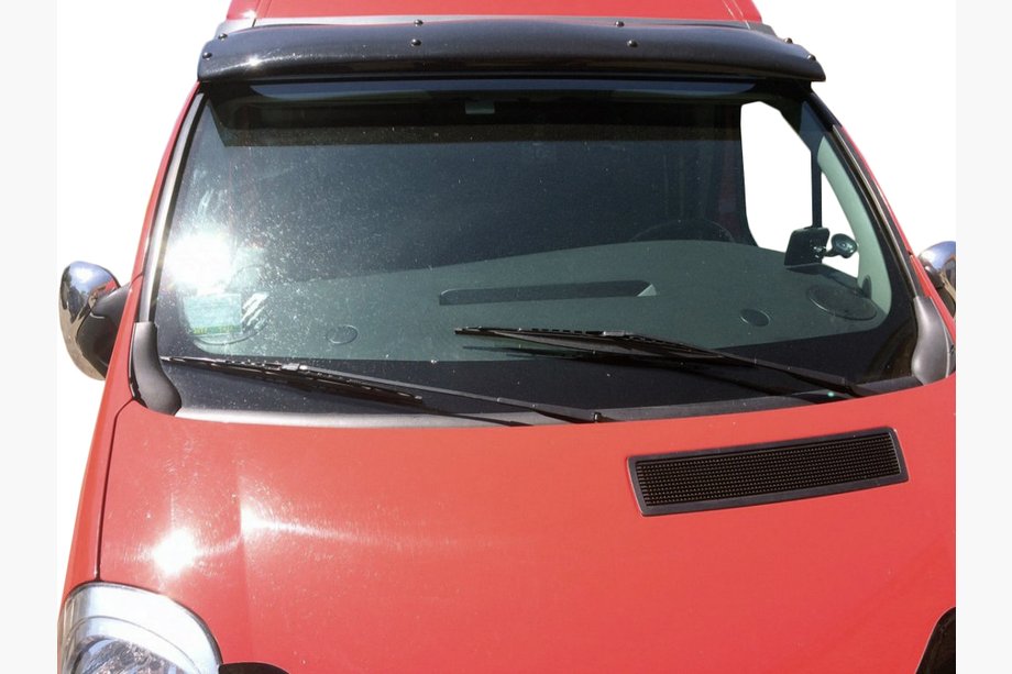 Renault Trafic 2001–2015 Vējstikla vizieris (melns spīdīgs, 5 mm) Image