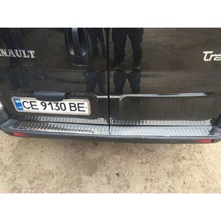 Aizmugurējā bufera aizsarguzlika (Omsa, nerūsējošais tērauds) foto 2