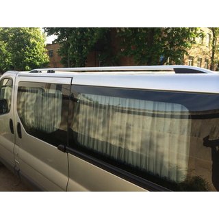 Jumta reliņi Skyport (pelēki) Opel Vivaro 2001–2015 foto 2