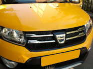 Dacia Sandero 2013–2020 Restes uzlikas, 2. variants (4 gab., nerūsējošais tērauds) foto 1