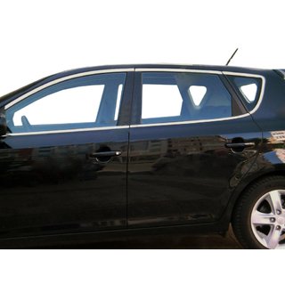 Pilna logu apmale (nerūsējošais tērauds) Kia Ceed 2007–2012