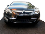Opel Astra J 2009–2015 Priekšējā bufera gala uzlika (nerūsējošais tērauds) foto 1