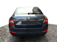 Skoda Octavia III A7 2013–2019 Hroma līste virs numura zīmes (nerūsējošais tērauds) foto 1