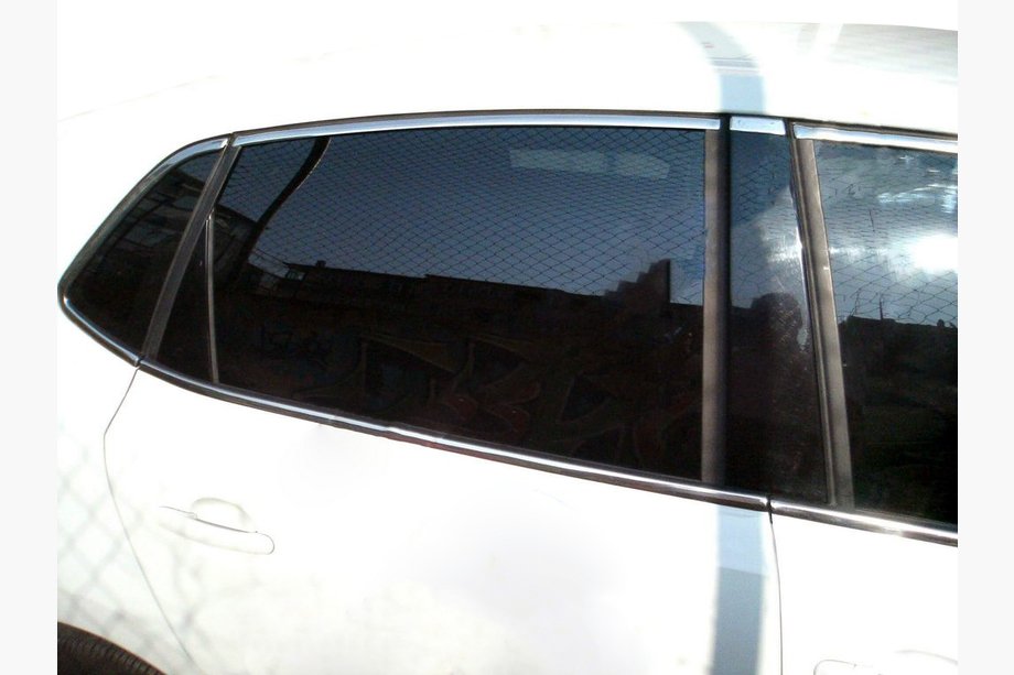 Volkswagen Polo 2010–2017 Pilns logu apmaļu komplekts HB (6 gab., nerūsējošais tērauds) Foto 1