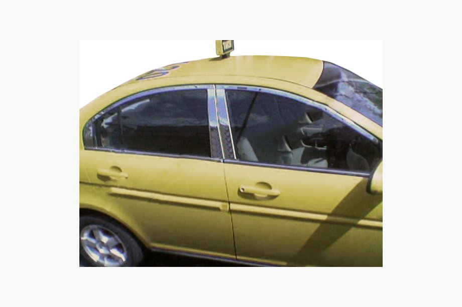 Hyundai Accent 2006–2010 Durvju statņu moldingi (nerūsējošais tērauds) Image