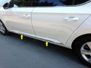 Skoda Superb 2015–2024 Durvju moldings (nerūsējošais tērauds) foto 1