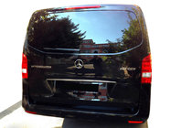 Mercedes Vito/V klase W447 2014– Šaura dekoratīvā līste virs numura zīmes (nerūsējošais tērauds) foto 1