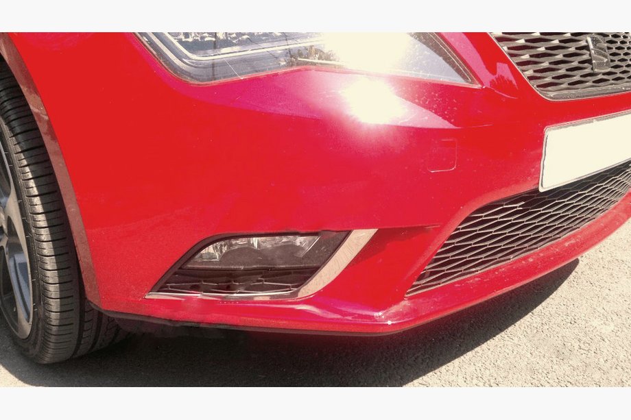 Seat Ibiza 2010–2017 Miglas lukturu uzlikas (nerūsējošais tērauds) Image