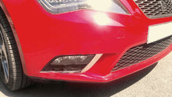 Seat Ibiza 2010–2017 Miglas lukturu uzlikas (nerūsējošais tērauds) foto 1