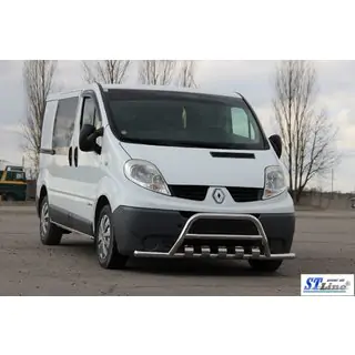 Kenguru stienis WT003-15 (nerūsējošais tērauds) Nissan Primastar 2002–2014 foto 3