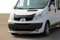 Renault Trafic 2001–2015 Priekšējais aizsargstienis ST014 (nerūsējošais tērauds) foto 2