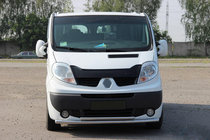 Renault Trafic 2001–2015 Priekšējais aizsargstienis ST014 (nerūsējošais tērauds) foto 7