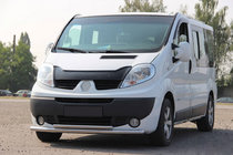 Renault Trafic 2001–2015 Priekšējais aizsargstienis ST014 (nerūsējošais tērauds) foto 9