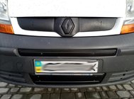 Renault Trafic 2001–2015 Ziemas augšējais radiatora režģa aizsegs 2007-2015, Matēta foto 6