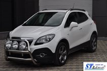 Opel Mokka 2012–2021 Priekšējais bullbārs WT018 (nerūsējošais tērauds) foto 2