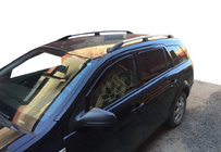 Opel Astra H 2004–2013 Alumīnija jumta reliņi (Caravan, hroms) foto 6