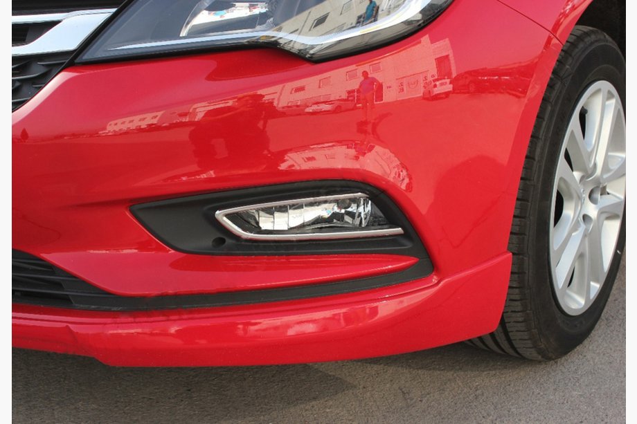 Opel Astra K 2016–2021 Miglas lukturu apmales OmsaLine (2 gab., nerūsējošais tērauds) Image