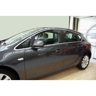 Pilns logu apmales komplekts (HB, 12 gab., nerūsējošais tērauds) Opel Astra J 2009–2015 foto 1