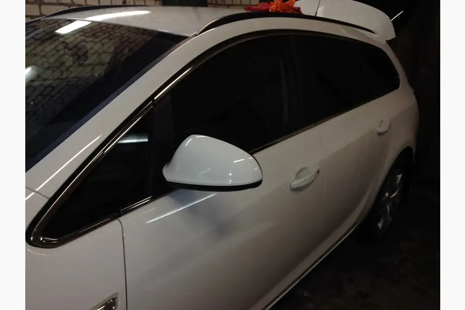 Opel Astra J 2009–2015 Pilns logu apmaļu komplekts (Sport Tourer, 12 gab., nerūsējošais tērauds) Foto 3