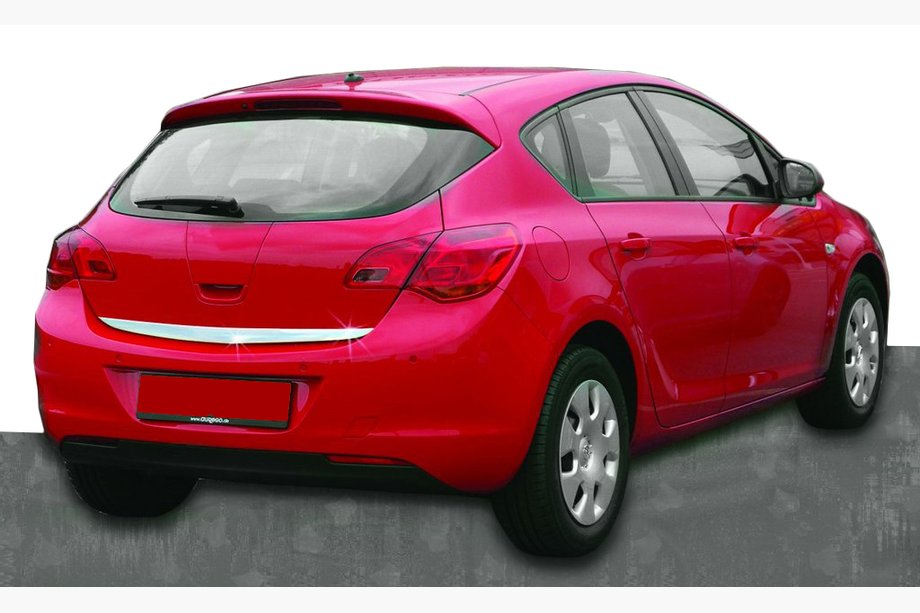 Opel Astra J 2009–2015 Bagāžnieka malas uzlika (nerūsējošais tērauds) Image