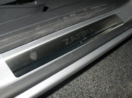 Opel Zafira B 2005–2011 Sliekšņu uzlikas Nataniko (4 gab., nerūsējošais tērauds) Premium - 3M līmlente, 0,8 mm foto 1