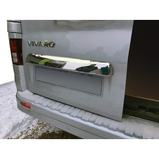 Līste virs numura zīmes (nerūsējošais tērauds) Opel Vivaro 2015–2019 foto 1