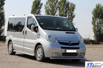 Nissan Primastar 2002–2014 Priekšējais aizsargstienis ST014 (nerūsējošais tērauds) foto 3