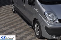 Opel Vivaro 2001–2015 Sānu sliekšņi King (2 gab., alumīnija) foto 5