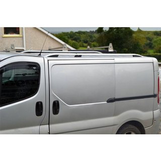 Jumta reliņi Skyport (pelēki) Nissan Primastar 2002–2014 foto 2