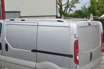 Opel Vivaro 2001–2015 Jumta reliņi Skyport (pelēki) foto 4