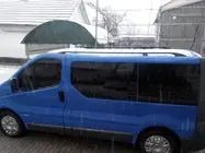 Nissan Primastar 2002–2014 Melni jumta reliņi foto 4