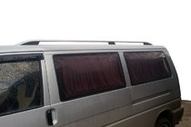 Volkswagen T4 Caravelle/Multivan 1990–2003 Jumta reliņi Skyport (matēti pelēki) foto 2