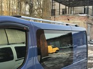 Nissan Primastar 2002–2014 Hromēti jumta reliņi foto 5
