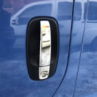 Nissan Primastar 2002–2014 Durvju rokturu uzlikas (4 gab., nerūsējošais tērauds) Carmos - turku teras foto 1
