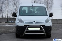 Peugeot Partner Tepee 2008–2018 Bullbar WT022 (nerūsējošais tērauds) foto 4