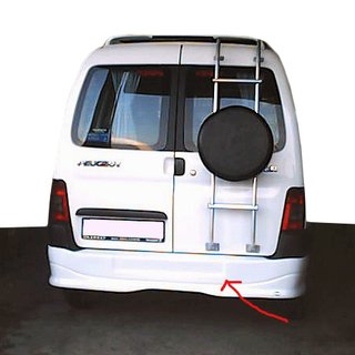 Aizmugurējā bampera uzlika (krāsošanai) Citroen Berlingo 1996–2008 foto 2