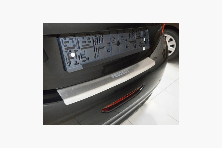 Fiat Scudo 2007–2015 Aizmugurējā bufera uzlika (nerūsējošais tērauds) Image