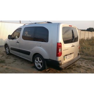 Hromēti jumta reliņi Peugeot Partner Tepee 2008–2018 foto 4