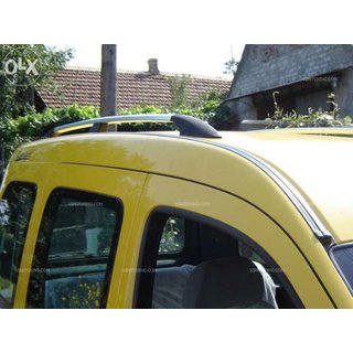 Hromēti jumta reliņi Renault Kangoo 1998–2008 foto 2